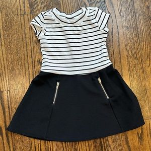 Little angels by Us angels girls scoop neck fit and flare dress- size 3T